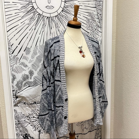 🌈 Gorgeous bohemian Vintage cardigan - Picture 4 of 11